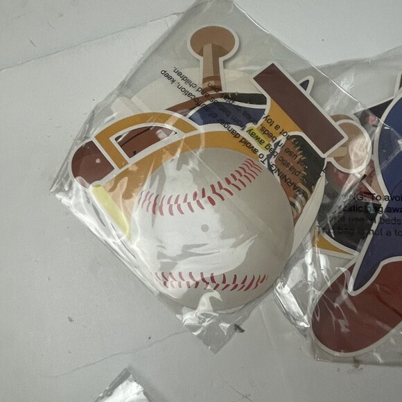 Baseball Party Decorations Kit Theme Birthday - Picture 6 of 9